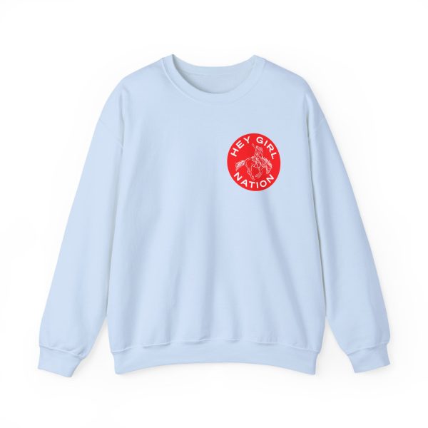 Anne Wilson Hey Girl Nation Unisex Heavy Blend™ Crewneck Sweatshirt