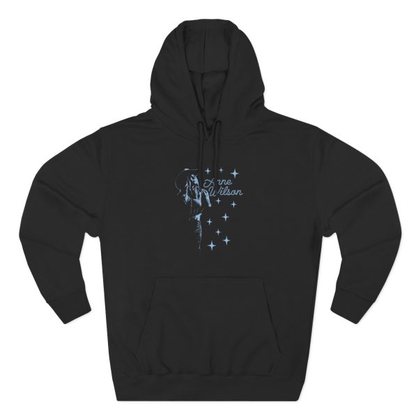 Anne Wilson Stars Tracklist Three-Panel Fleece Hoodie